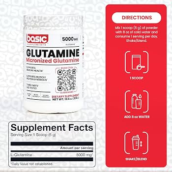Basic Supplements Glutamine 60serve