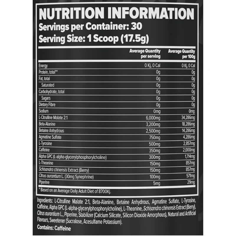Finaflex Stimul8 Pre Workout