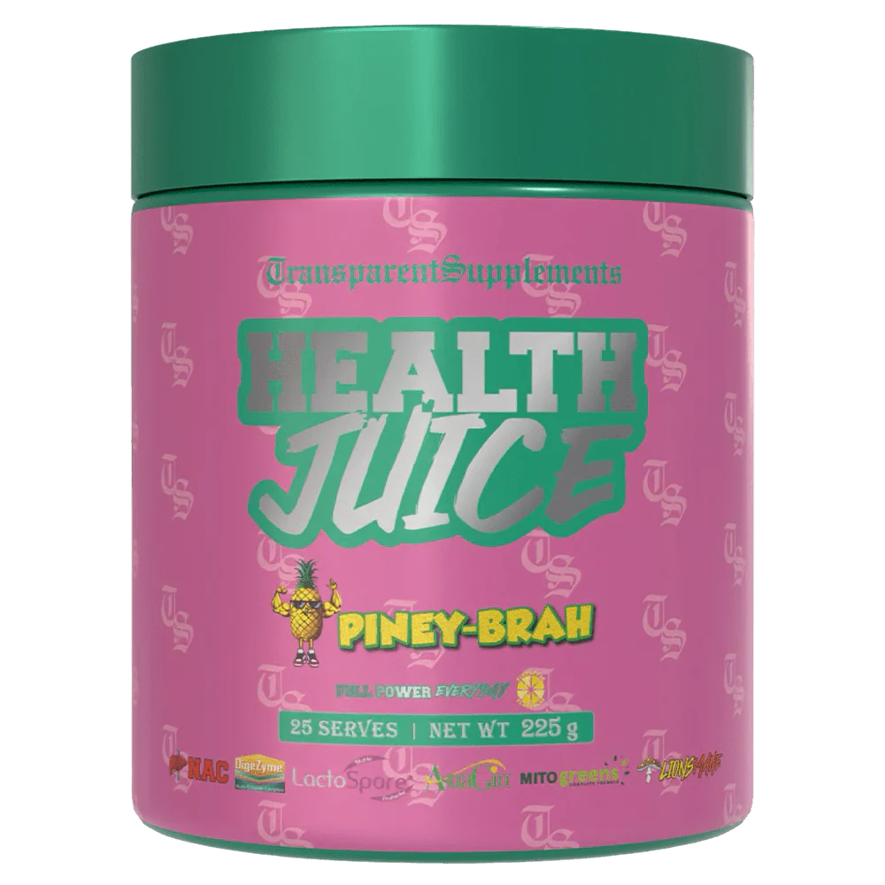 Transparent Supplements Health Juice