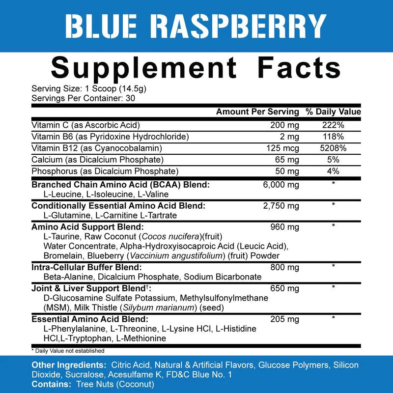 5% Nutrition All Day You May BCAA