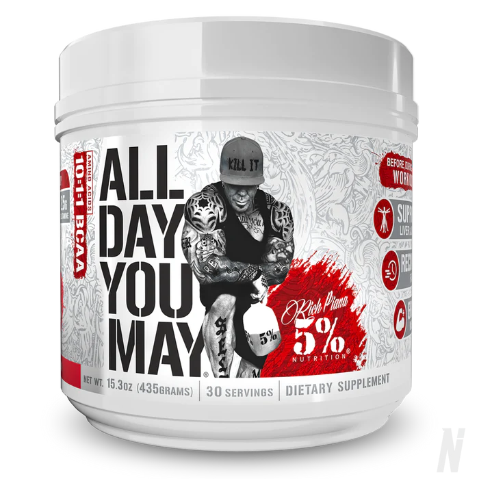 5% Nutrition All Day You May BCAA