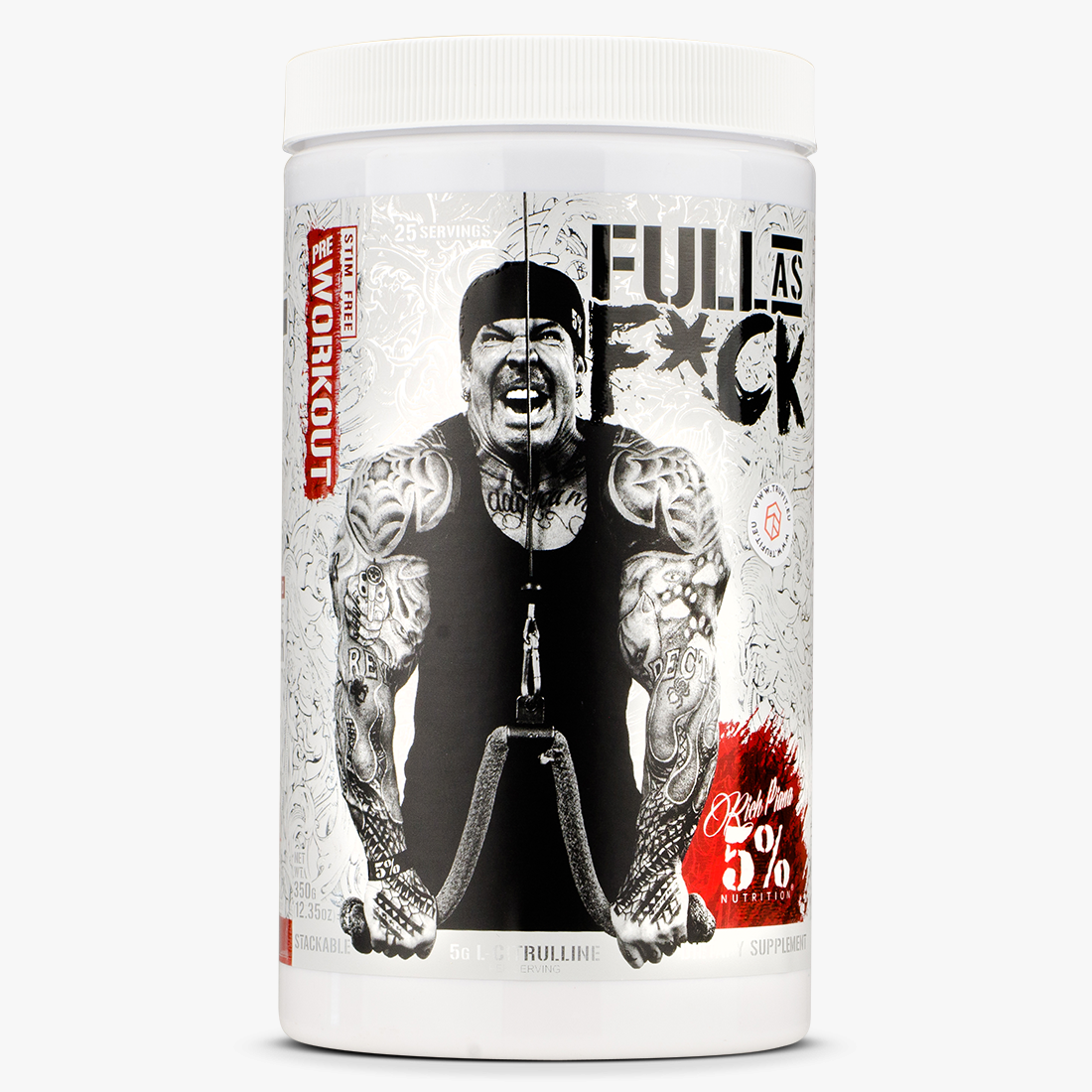 5% Nutrition Full As F*ck Pre Workout