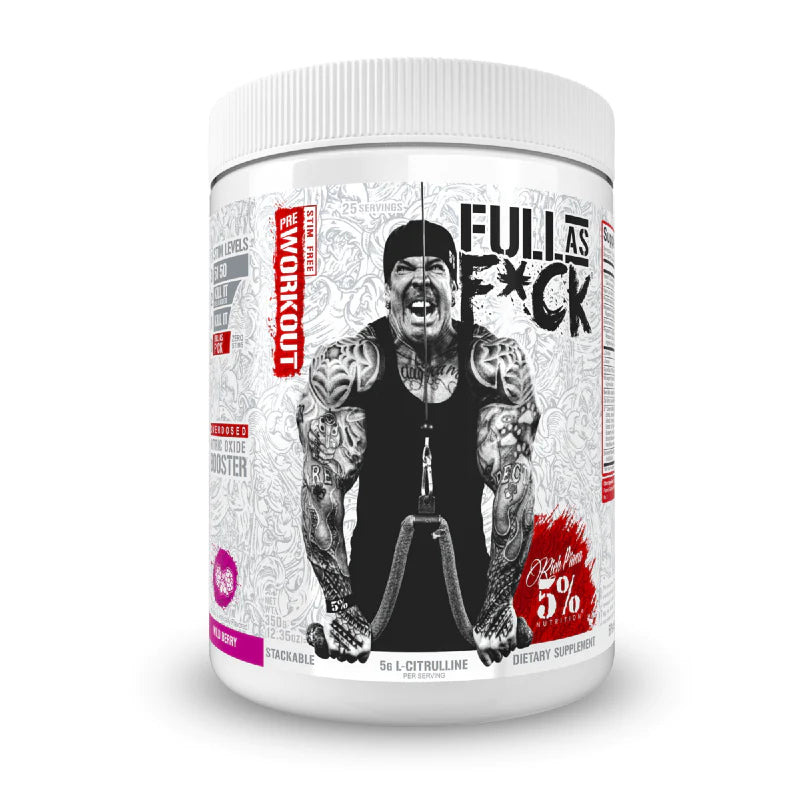 5% Nutrition Full As F*ck Pre Workout