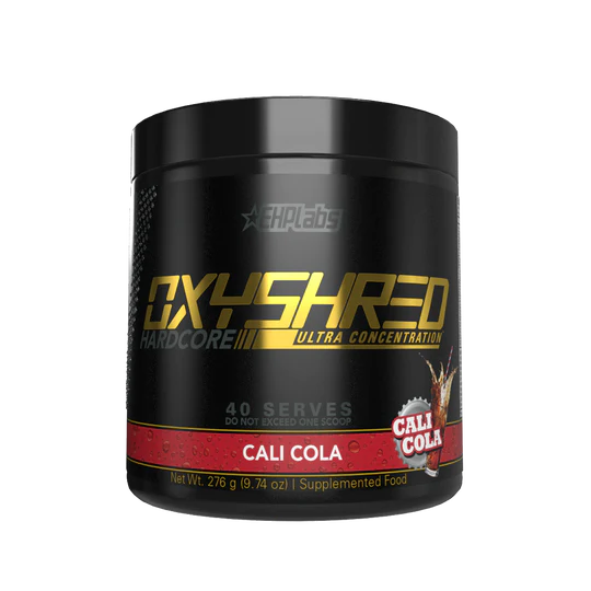 EHP Labs OxyShred Hardcore Fat Burner 40 serve
