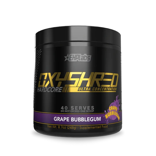 EHP Labs OxyShred Hardcore Fat Burner 40 serve