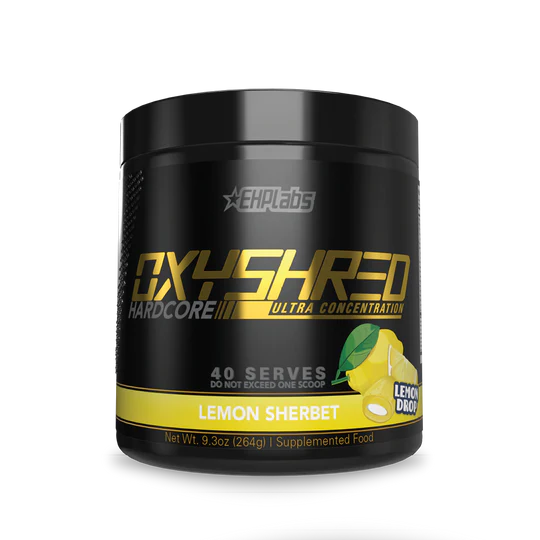 EHP Labs OxyShred Hardcore Fat Burner 40 serve