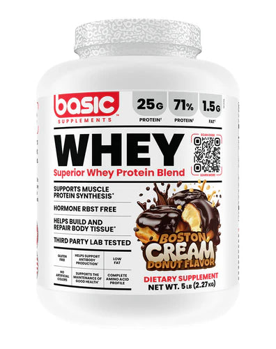 Basic Supplements Whey Protein 5LB