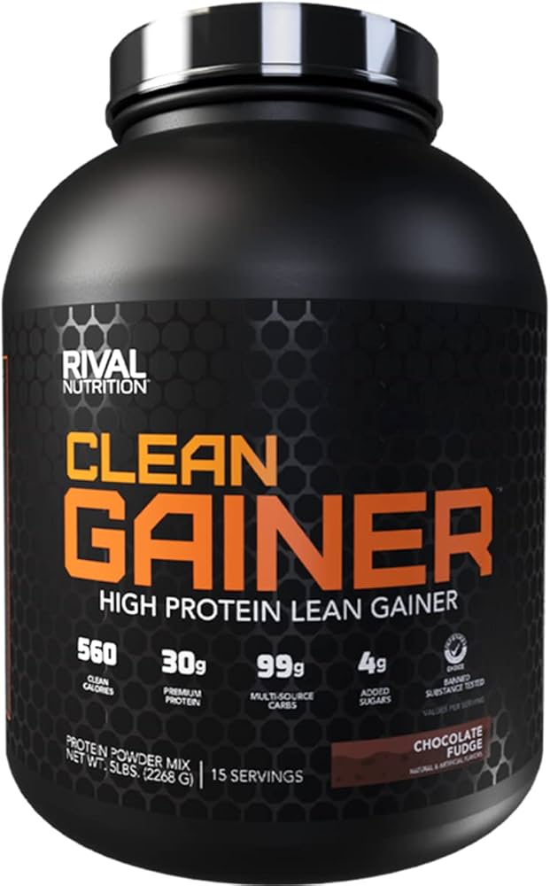 Rival Nutrition Clean Gainer made by Rule1 Proteins