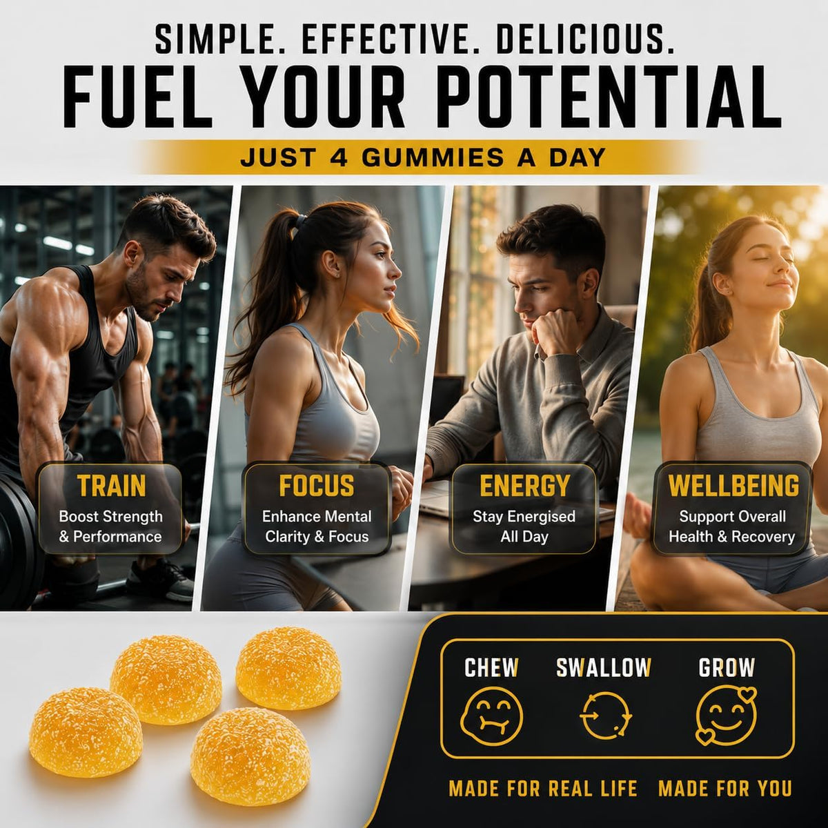 Cyborg Sport Creatine Gummies