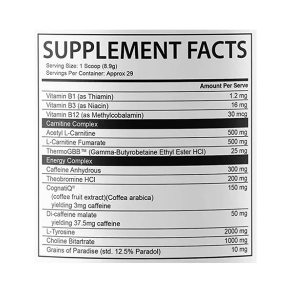 Afterdark Pyrodex Fat Burner 29serve