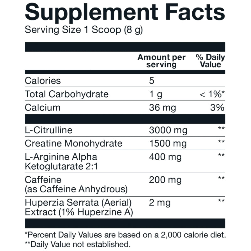 Basic Supplements Pre Workout