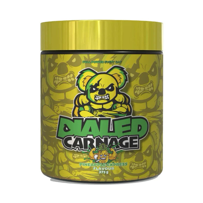 Dialed Carnage – Australia’s Strongest Pre-Workout