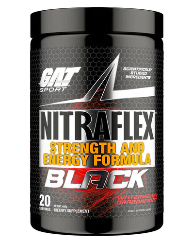 GAT Nitraflex Black 09/26 Best Before