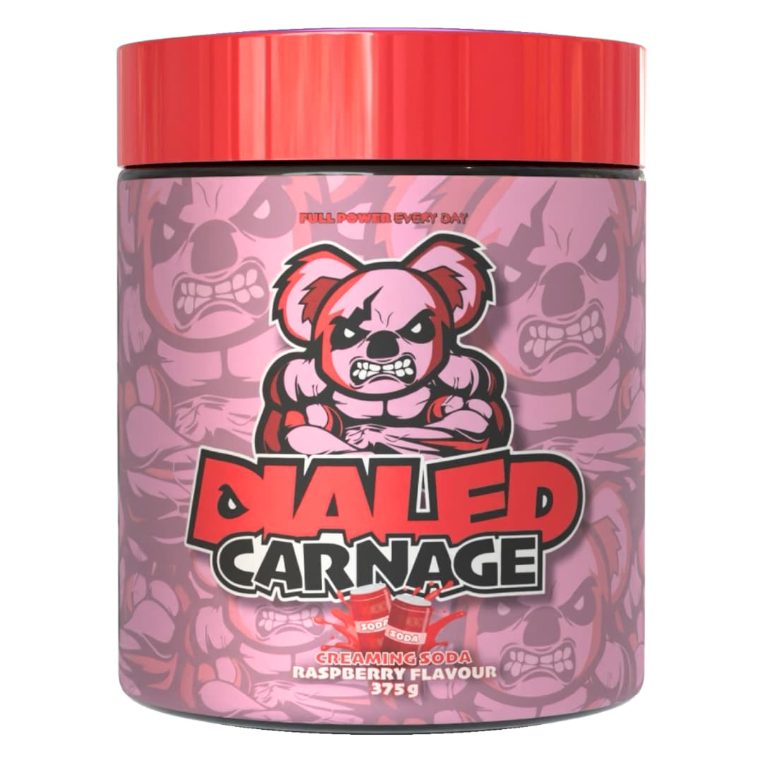 Dialed Carnage – Australia’s Strongest Pre-Workout