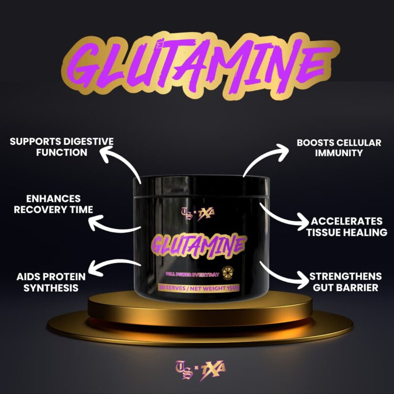 TXA x TS Glutamine 150g Unflavoured