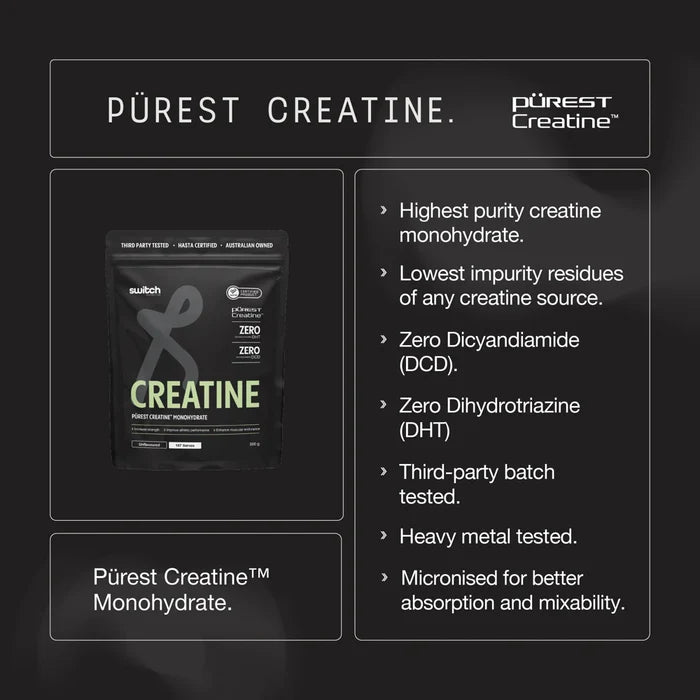 Switch Nutrition Perform Purest Creatine Monohydrate 167serve