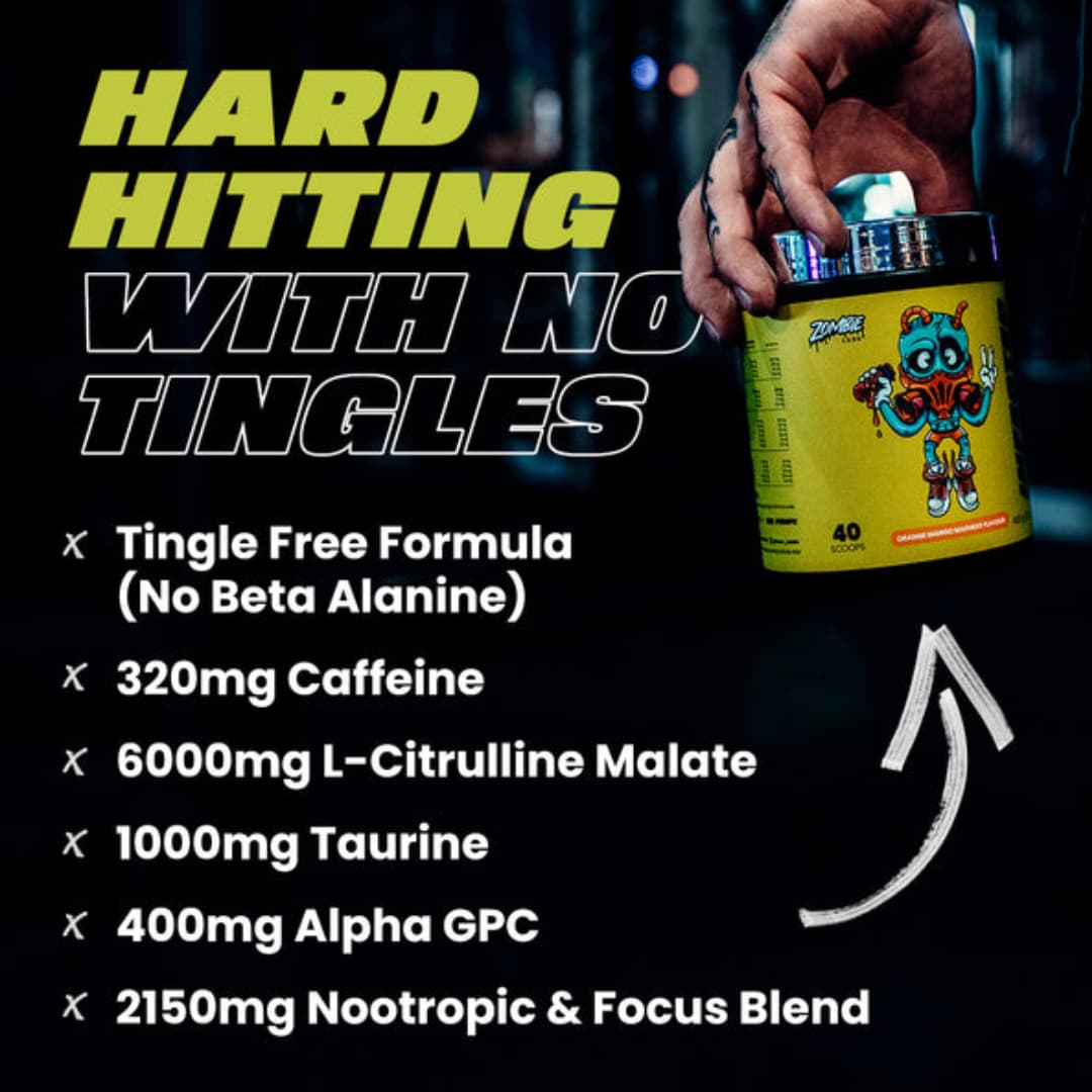 Zombie Labs Infected High Stim Pre Workout