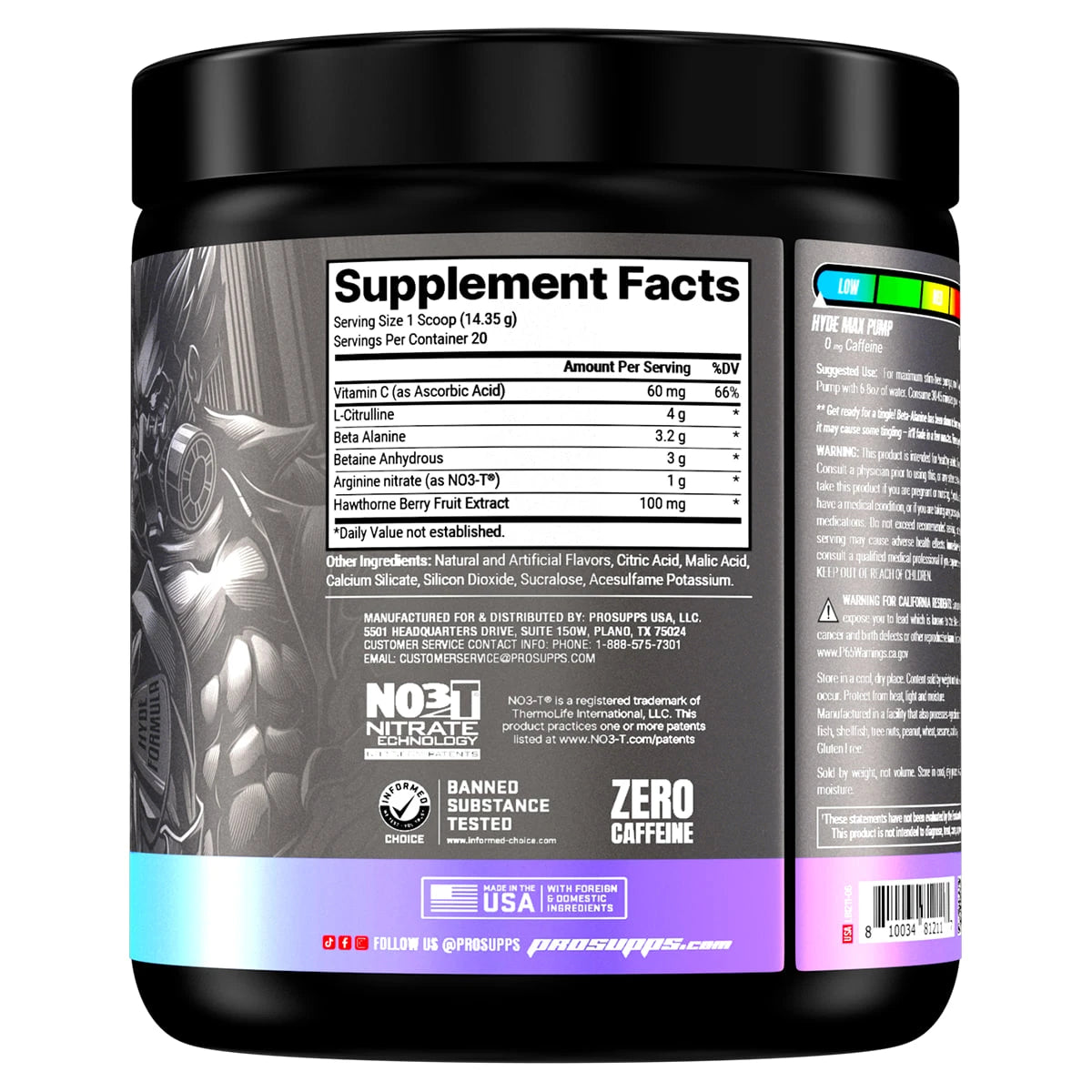 Pro Supps MR HYDE MAX PUMP