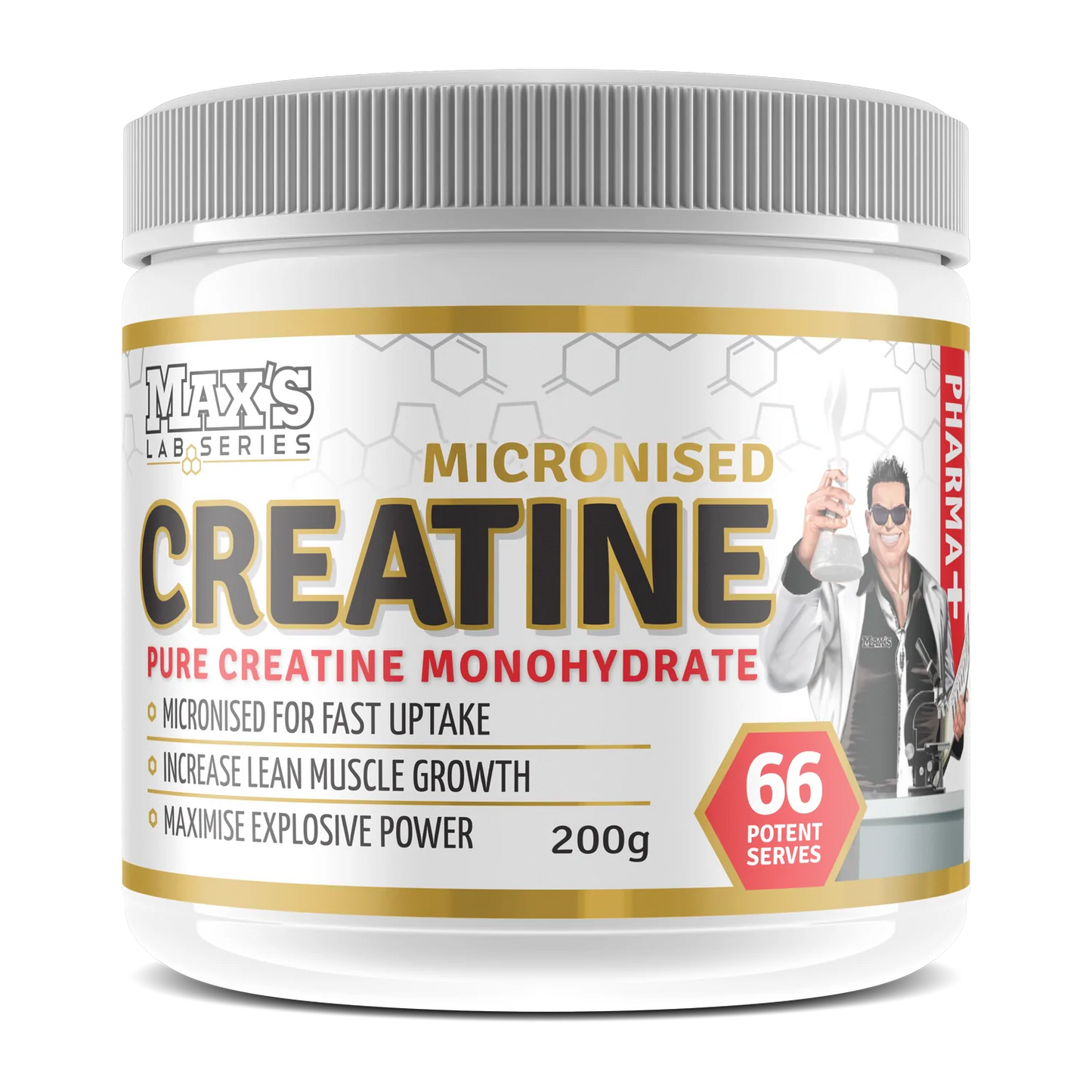 MAX'S 200g Creatine Monohydrate