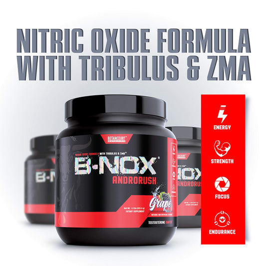 B-NOX ANDRORUSH - Pre workout & Testosterone enhancer