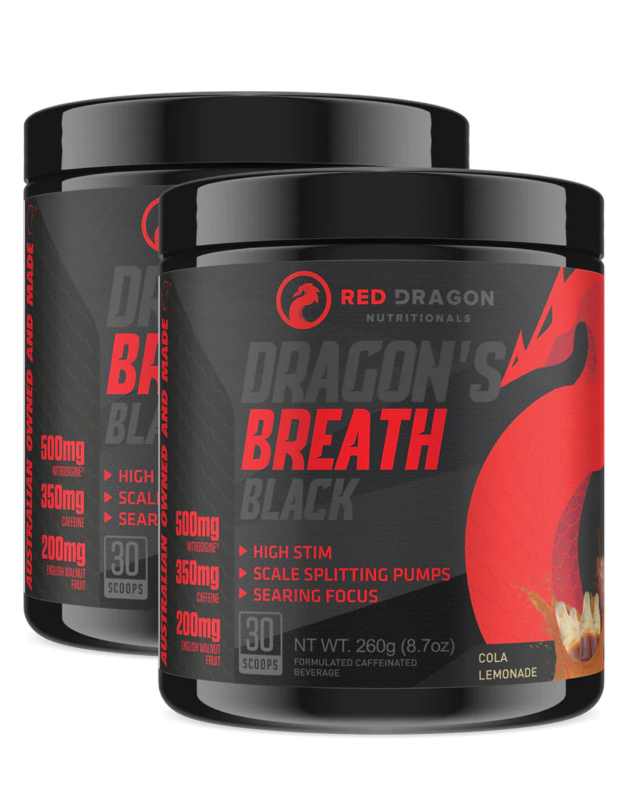 Red Dragon Nutritionals Dragons Breath Black Pre Workout