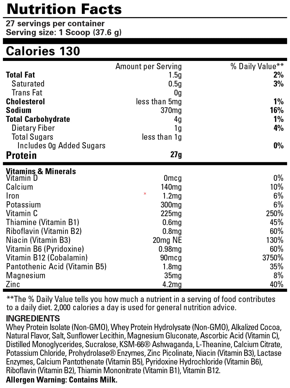 EHP Labs Isopept Whey Protein Isolate