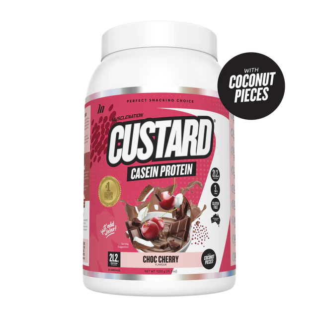 Muscle Nation Casein Custard 1kg