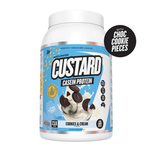Muscle Nation Casein Custard 1kg