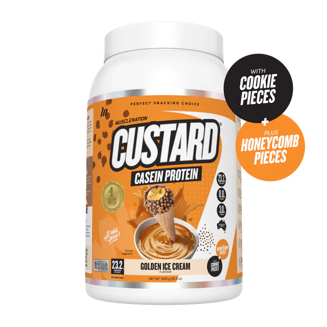 Muscle Nation Casein Custard 1kg