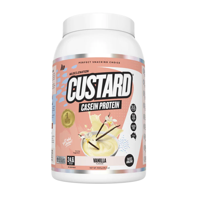 Muscle Nation Casein Custard 1kg