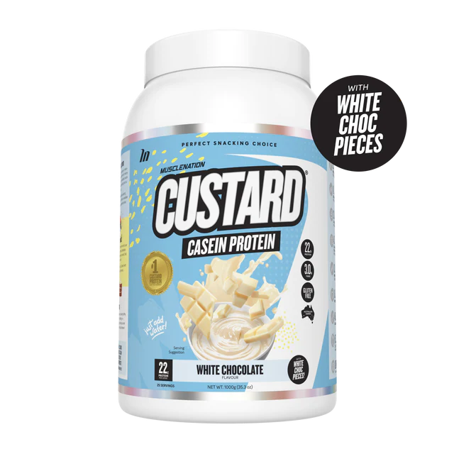 Muscle Nation Casein Custard 1kg